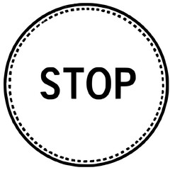 stop sign