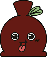 cute cartoon sack