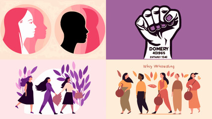  Minimal International Women's Day Logo Design