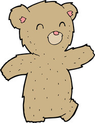 cartoon teddy bear