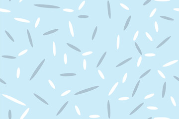 Abstract seamless vector pattern with geometric shapes on light blue background. Can be used for fabric,cloth,textile pattern,wallpaper,covers and home decor.