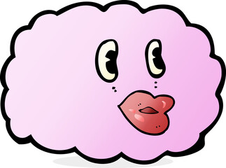 cartoon cloud symbol