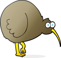 cartoon kiwi bird