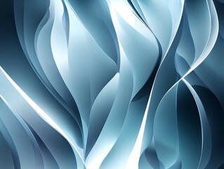 Grey and blue abstract background. Wallpaper with shapes. Generative AI