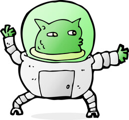 cartoon alien
