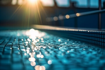 Swimming pool generated with AI