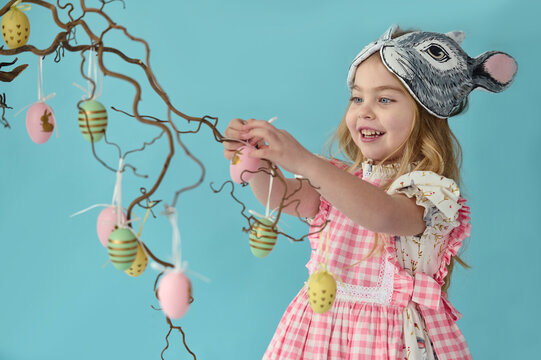 the Easter bunny is preparing for the holiday