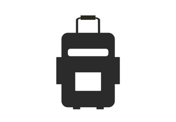 Luggage icon black 
