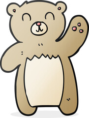 cartoon teddy bear