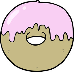 cartoon donut