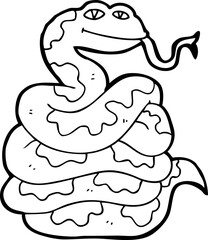 cartoon snake