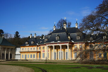Das Bergpalais im Schlosspark Pillnitz