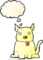 cartoon old squirt bottle with thought bubble