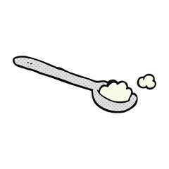 cartoon teaspoon of salt