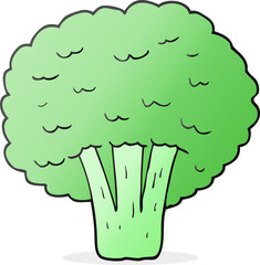 cartoon broccoli