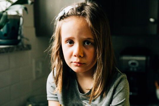 sad little girl