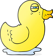 cartoon rubber duck