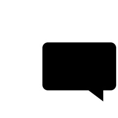 Naklejka premium Speech balloons icon, solid style vector illustration