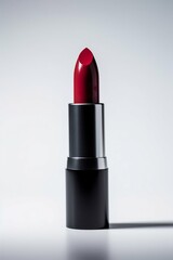 Obraz premium Lipstick on a white background. Generative AI