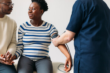 Pregnant Woman on Regular Checkup 