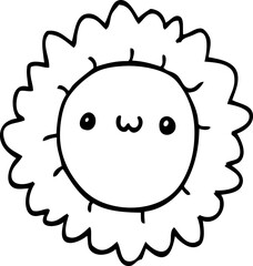 cartoon flower