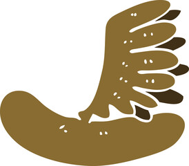 cartoon doodle of a hot dog