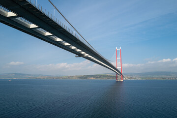 Çanakkale 1915 Bridge is the longest suspension bridge in the world