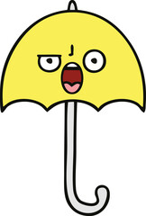 cute cartoon umbrella
