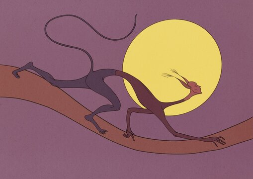 Subtle Crawler Moves Unknown on a Full Moon
