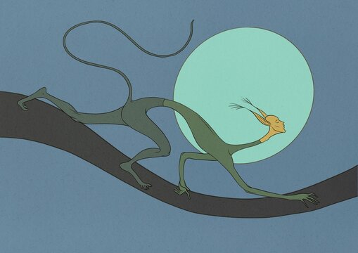 Subtle Crawler Moves Unknown on a Full Moon