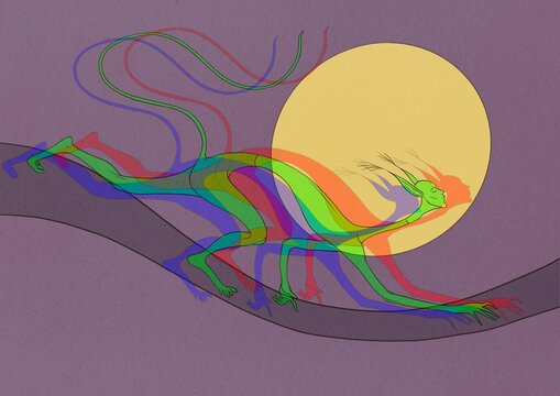 Subtle Crawler Moves Unknown on a Full Moon