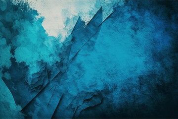 Blue watercolor abstract background