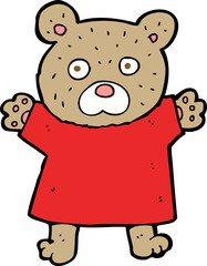 cartoon cute teddy bear