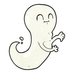 textured cartoon ghost