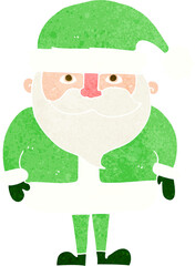 cartoon santa claus