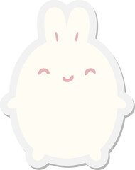rabbit sticker