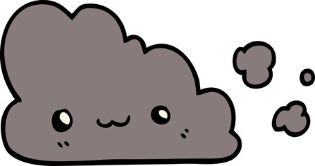 cute cartoon cloud