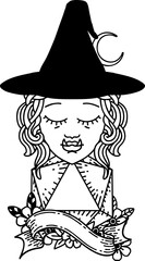 half orc mage with natural 20 dice roll illustration
