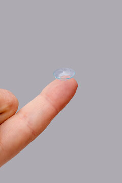 Crop finger with contact lens