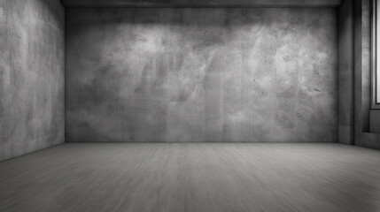 Empty Gray Color Texture Studio Background