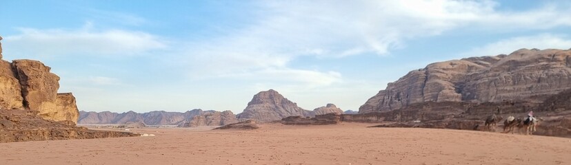 Fototapeta na wymiar Wadi Rum Desert - Jordan