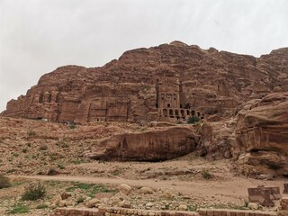 ruins of the city