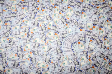 A Money banknotes dollars background business project