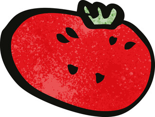 Obraz premium cartoon doodle tomato