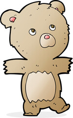 cartoon cute teddy bear