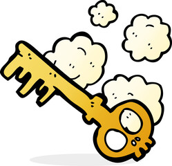 cartoon spooky key