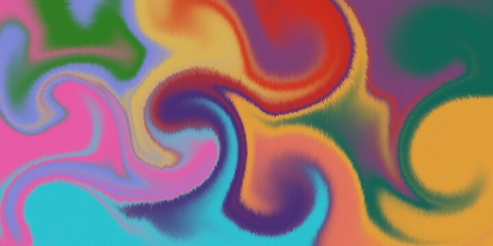 Abstract trendy colored psychedelic digital background