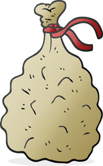 cartoon sack