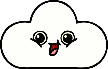 comic book style cartoon cloud