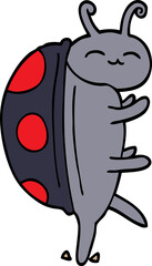 cartoon doodle cute bug